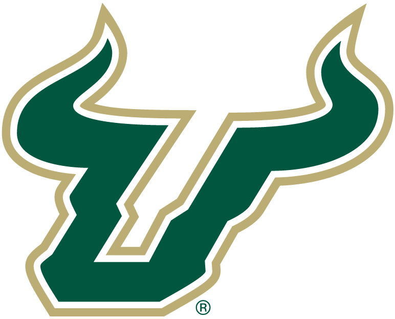 South Florida Bulls logos iron-ons